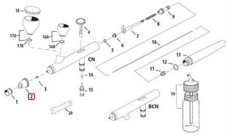 Nozzle Cap 0.35mm